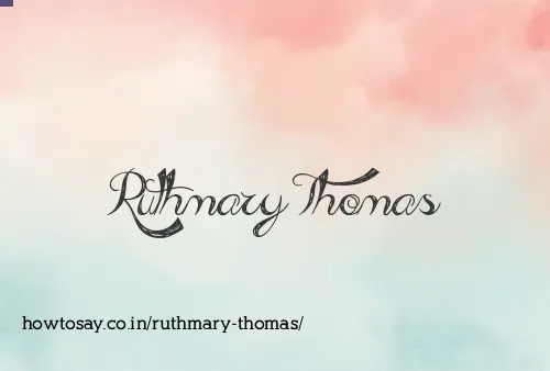 Ruthmary Thomas