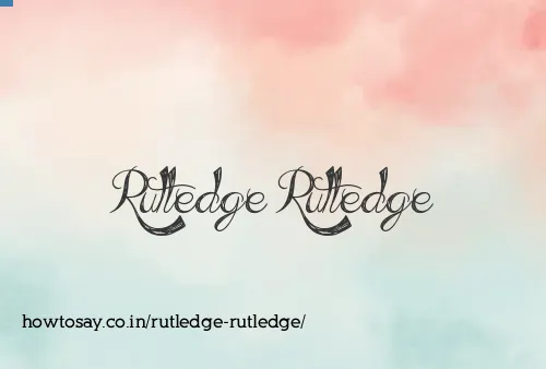 Rutledge Rutledge