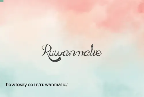 Ruwanmalie