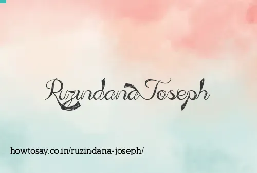Ruzindana Joseph