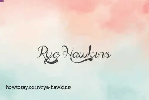 Rya Hawkins