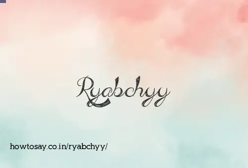 Ryabchyy