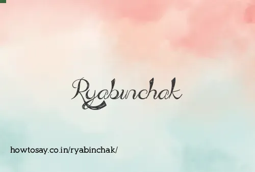 Ryabinchak