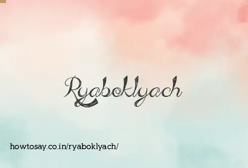 Ryaboklyach