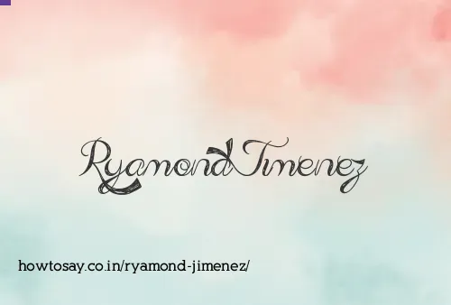 Ryamond Jimenez