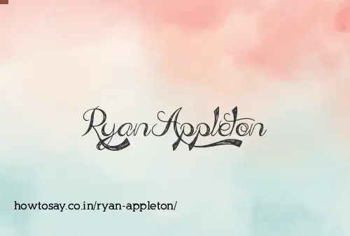 Ryan Appleton