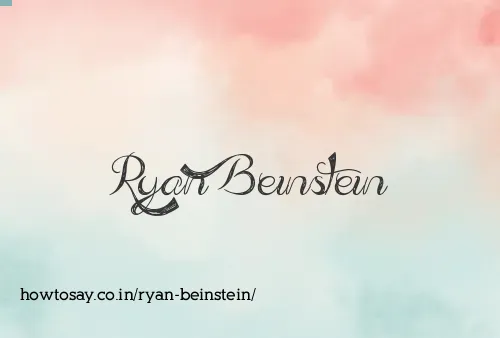 Ryan Beinstein