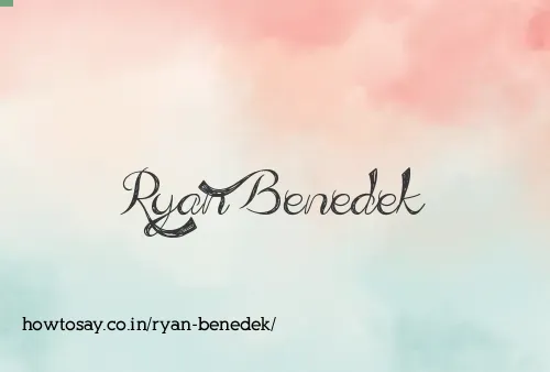 Ryan Benedek