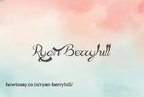 Ryan Berryhill