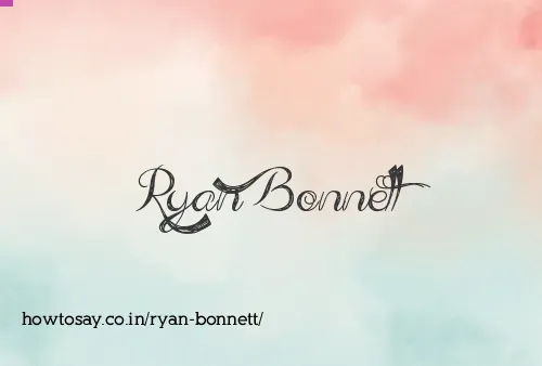 Ryan Bonnett