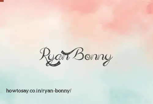 Ryan Bonny