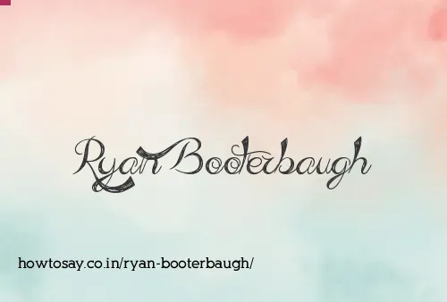 Ryan Booterbaugh