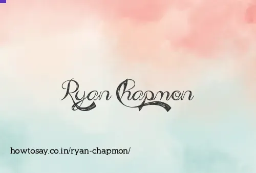 Ryan Chapmon