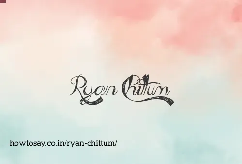 Ryan Chittum