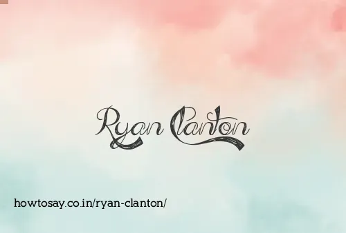 Ryan Clanton