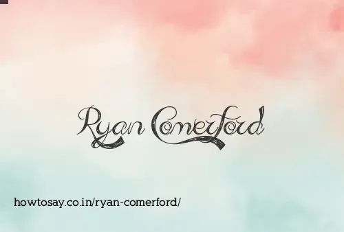Ryan Comerford