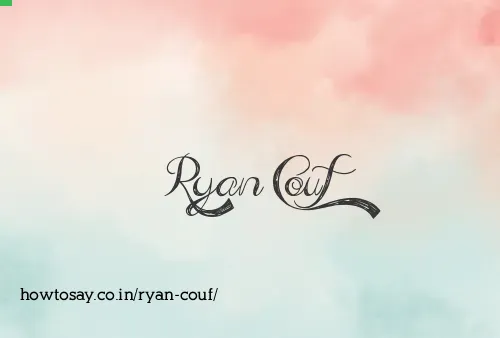 Ryan Couf