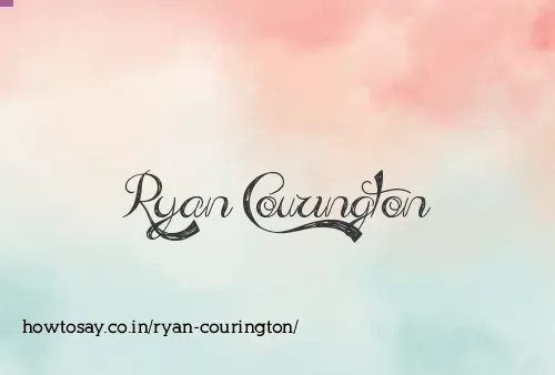 Ryan Courington