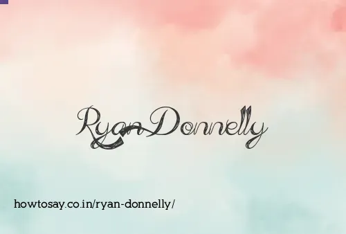 Ryan Donnelly