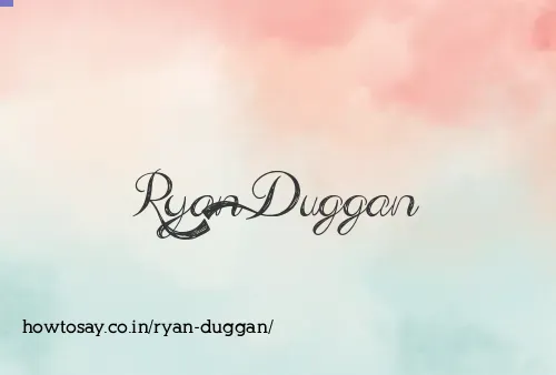 Ryan Duggan