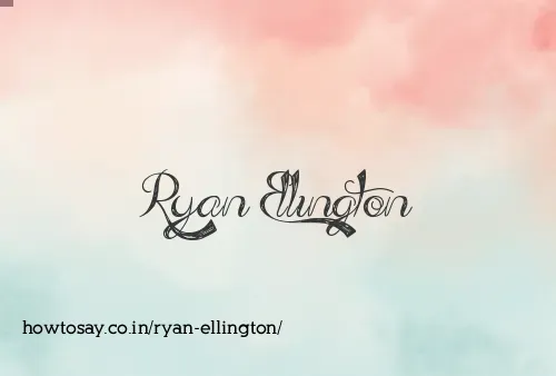 Ryan Ellington