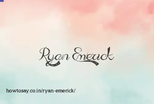 Ryan Emerick