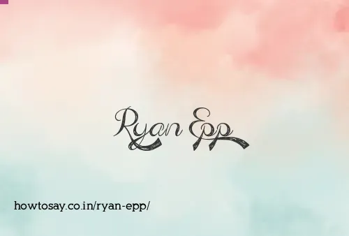 Ryan Epp