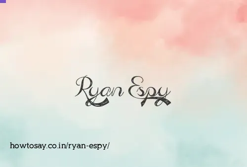 Ryan Espy