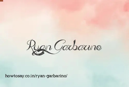 Ryan Garbarino
