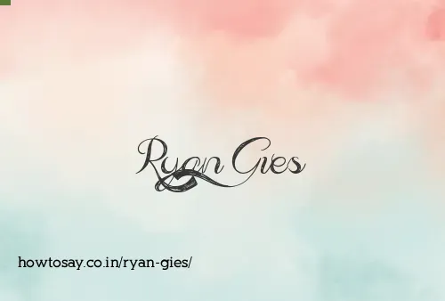 Ryan Gies