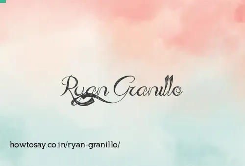 Ryan Granillo