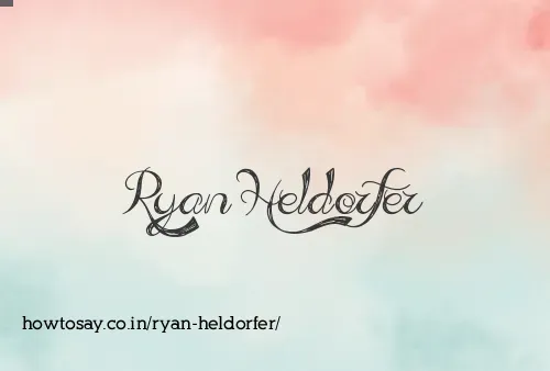 Ryan Heldorfer