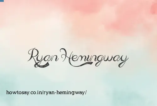 Ryan Hemingway