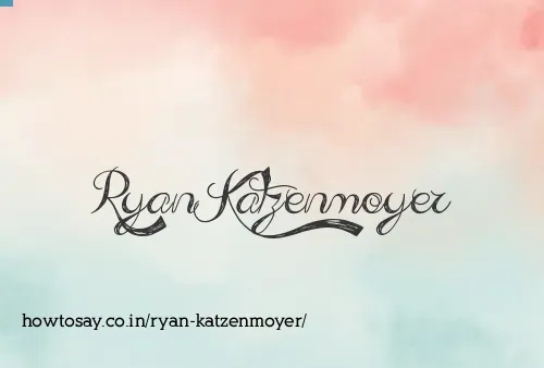 Ryan Katzenmoyer