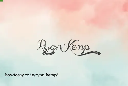 Ryan Kemp