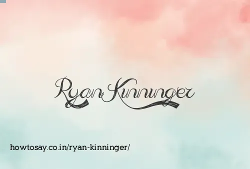 Ryan Kinninger
