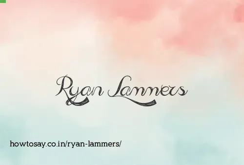 Ryan Lammers