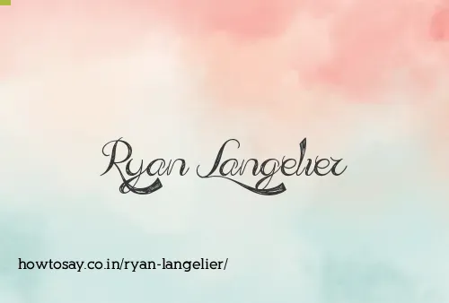 Ryan Langelier