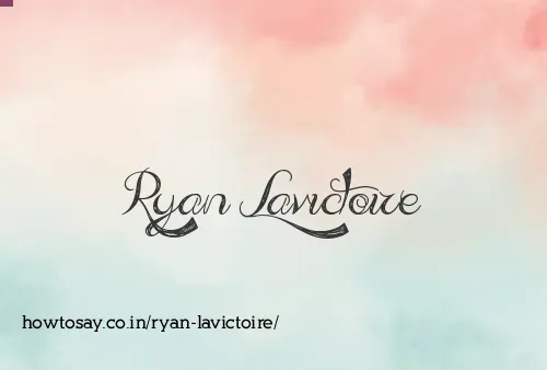 Ryan Lavictoire