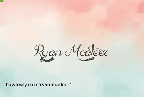 Ryan Mcateer