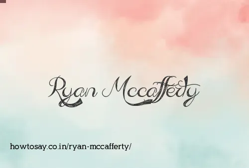 Ryan Mccafferty