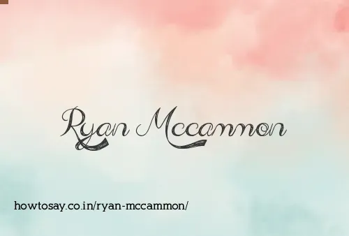 Ryan Mccammon