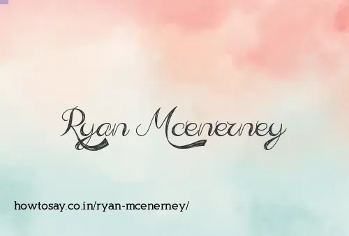 Ryan Mcenerney