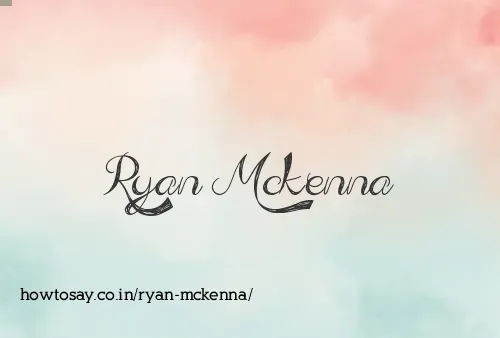 Ryan Mckenna