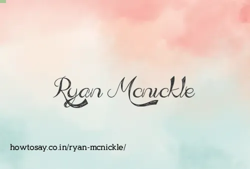 Ryan Mcnickle