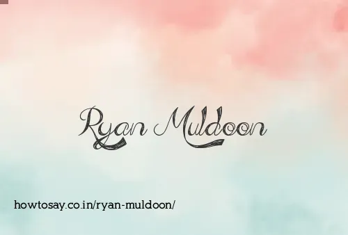 Ryan Muldoon