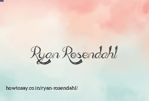 Ryan Rosendahl