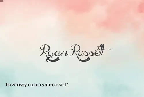 Ryan Russett
