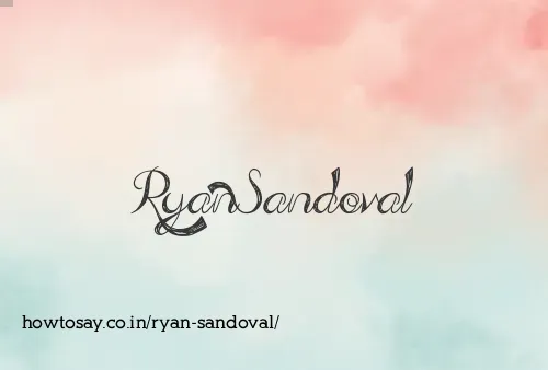Ryan Sandoval