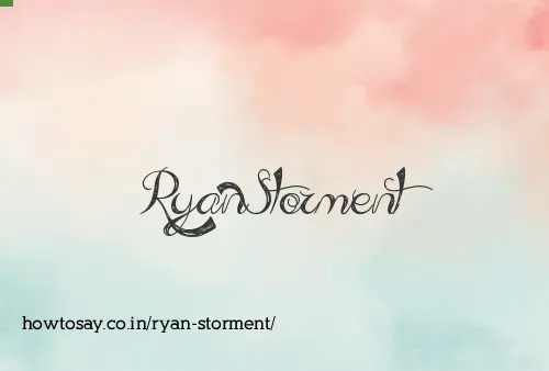 Ryan Storment